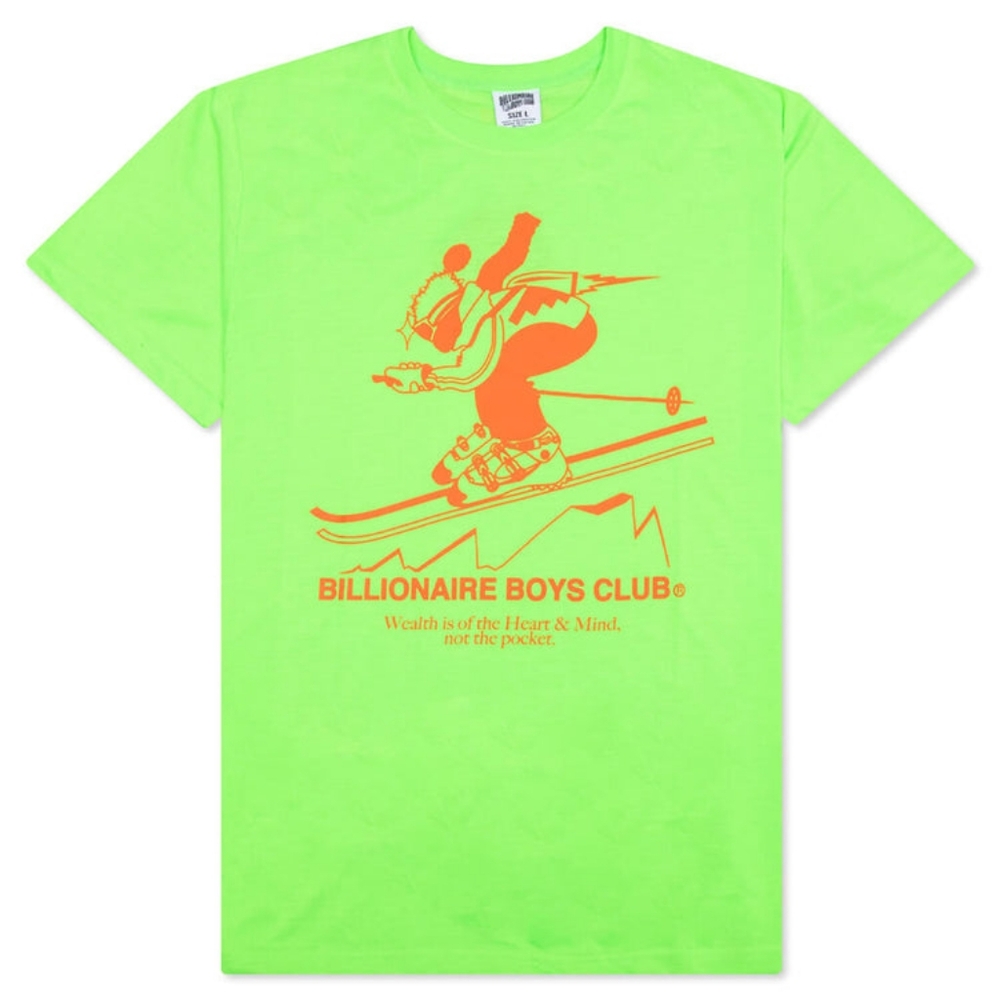 Billionaire Boys Club | BB Ski T-Shirt In Green Gecko